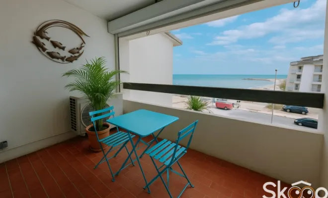 Vente appartement 3 pièces en duplex face à la mer à Carnon plage, La Grande-Motte, SKOOP Agence Immobilière