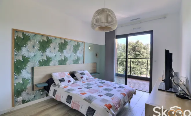 Villa contemporaine plain-pied vers Montpellier
