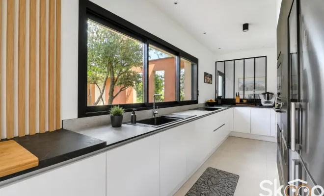 Villa contemporaine plain-pied vers Montpellier